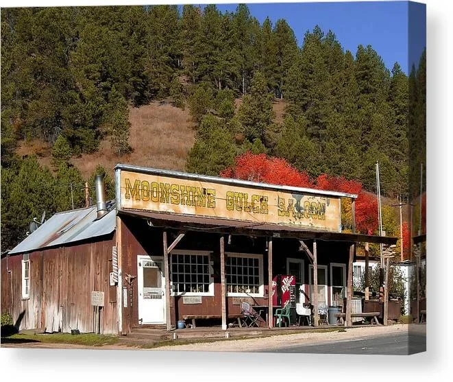 Moonshine Gulch Canvas Print
